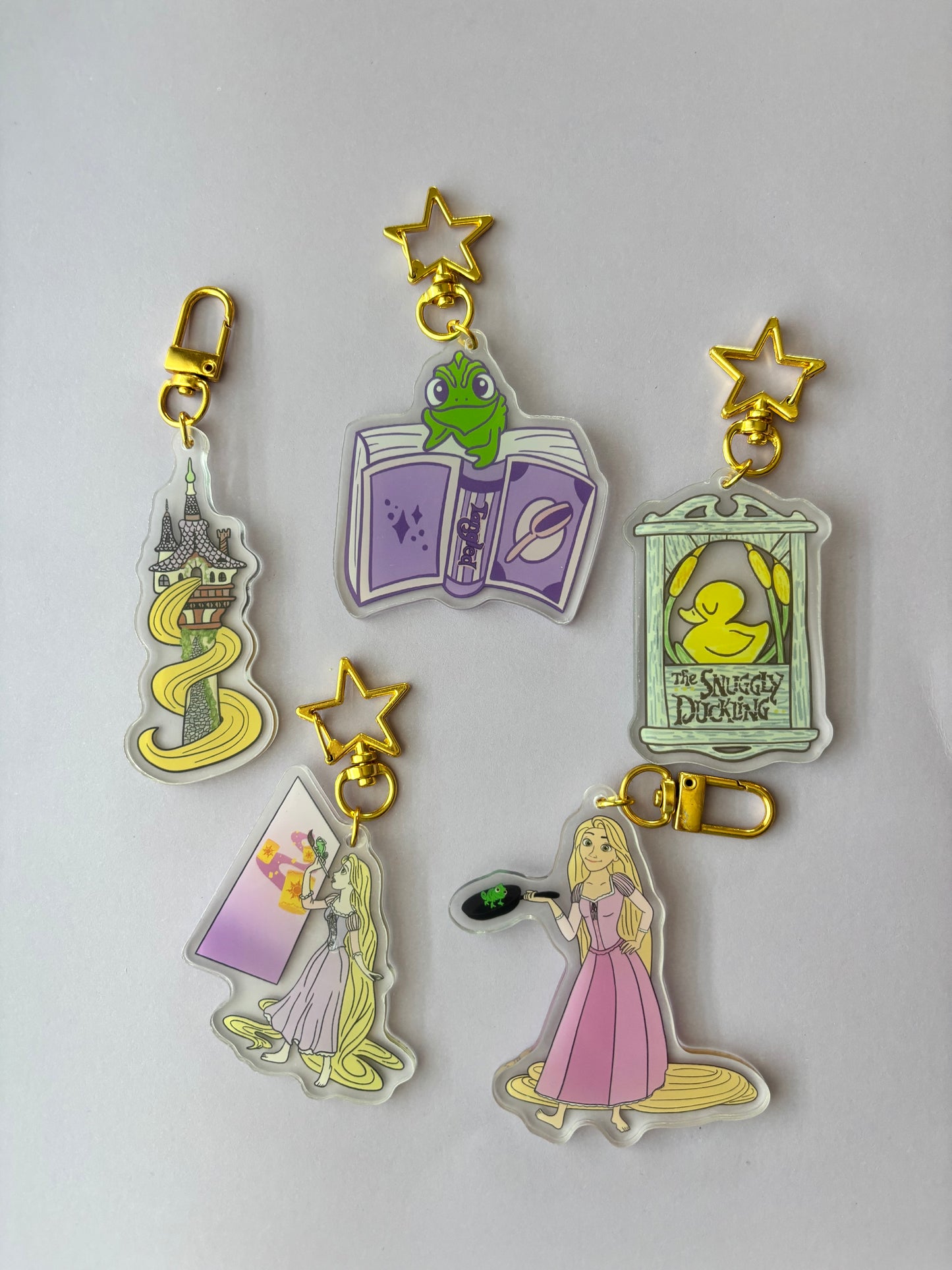 Tower Acrylic Keychains