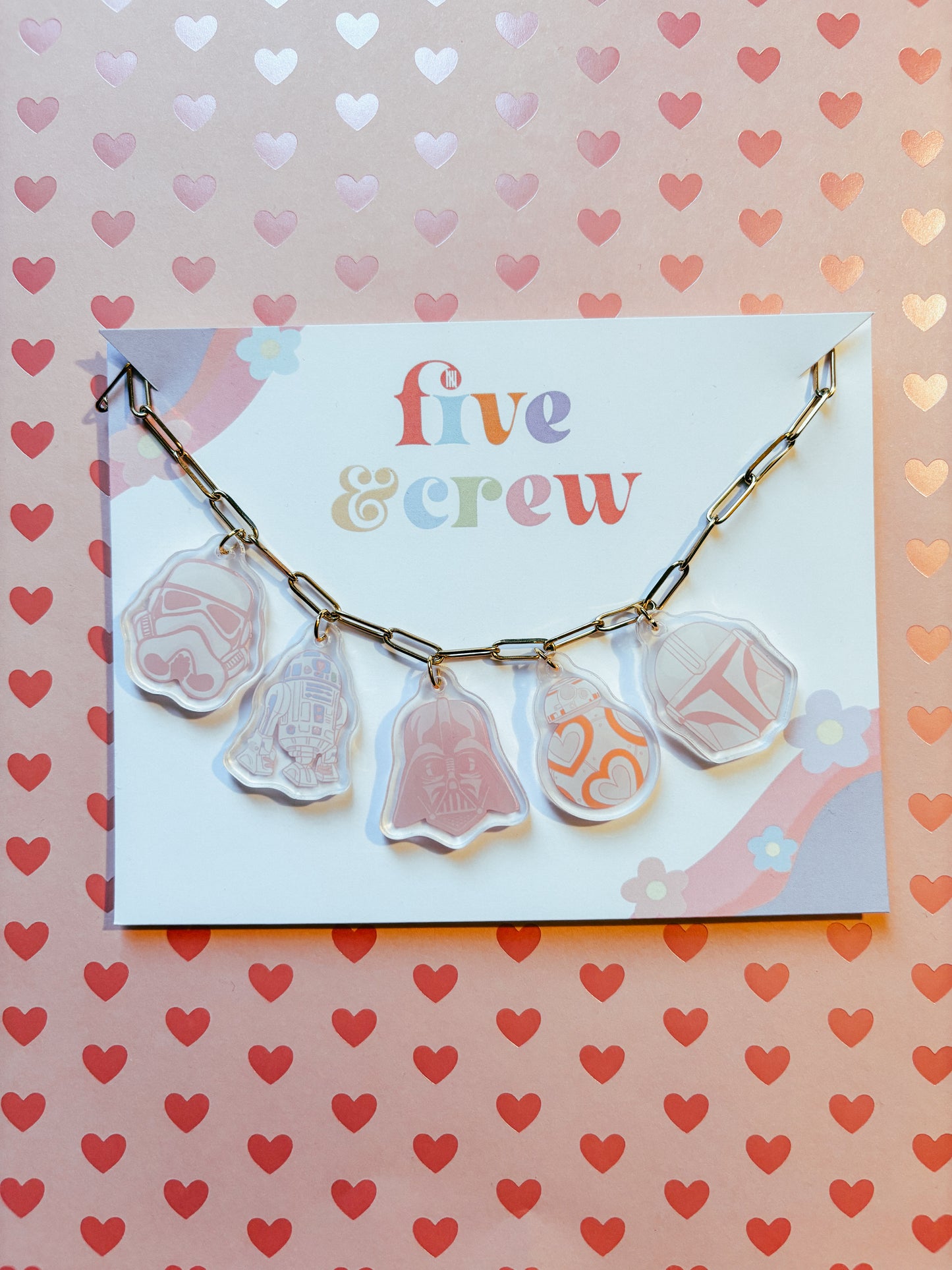 Pink Wars Necklace