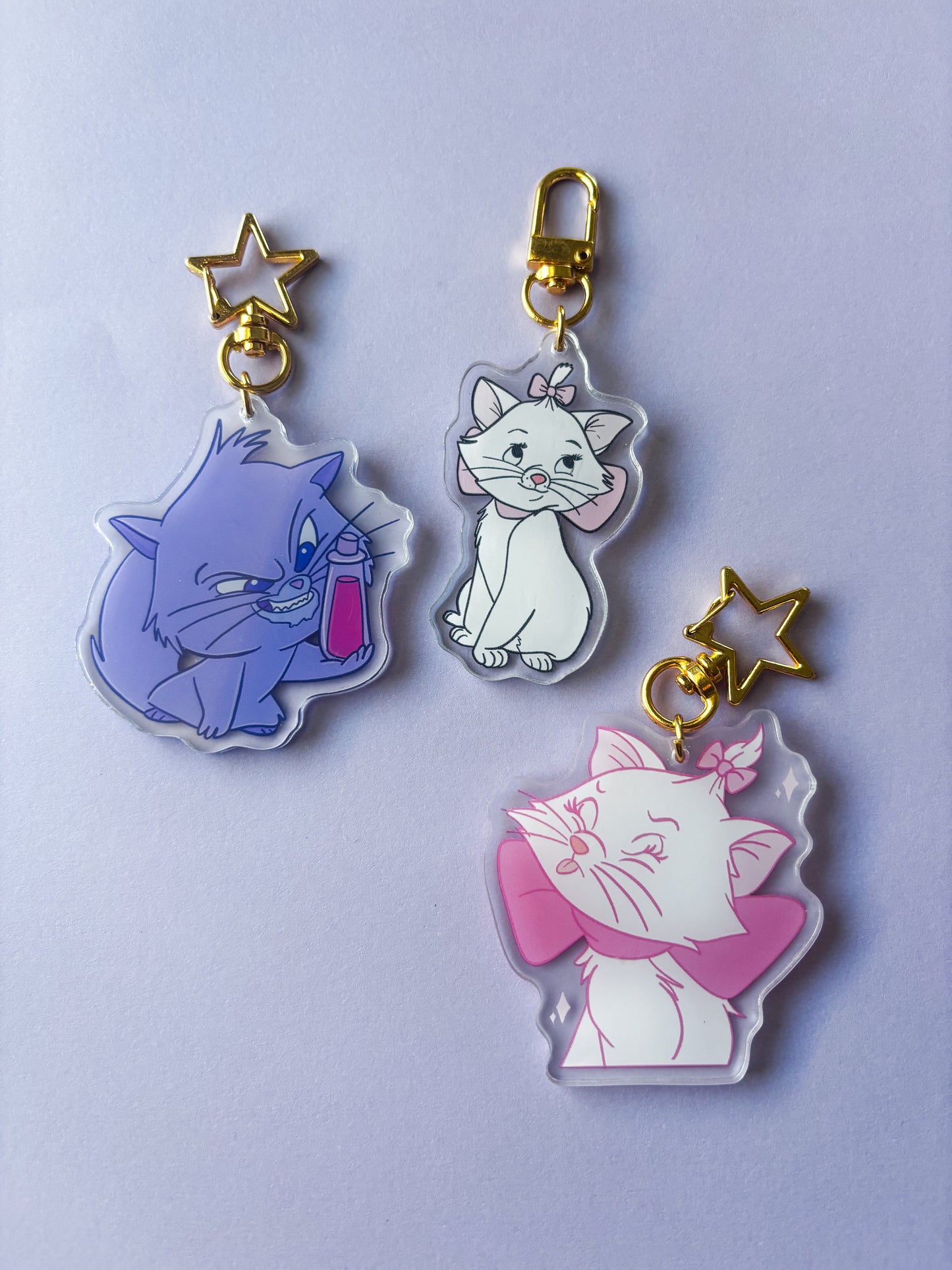 Magical Cat Acrylic Keychains