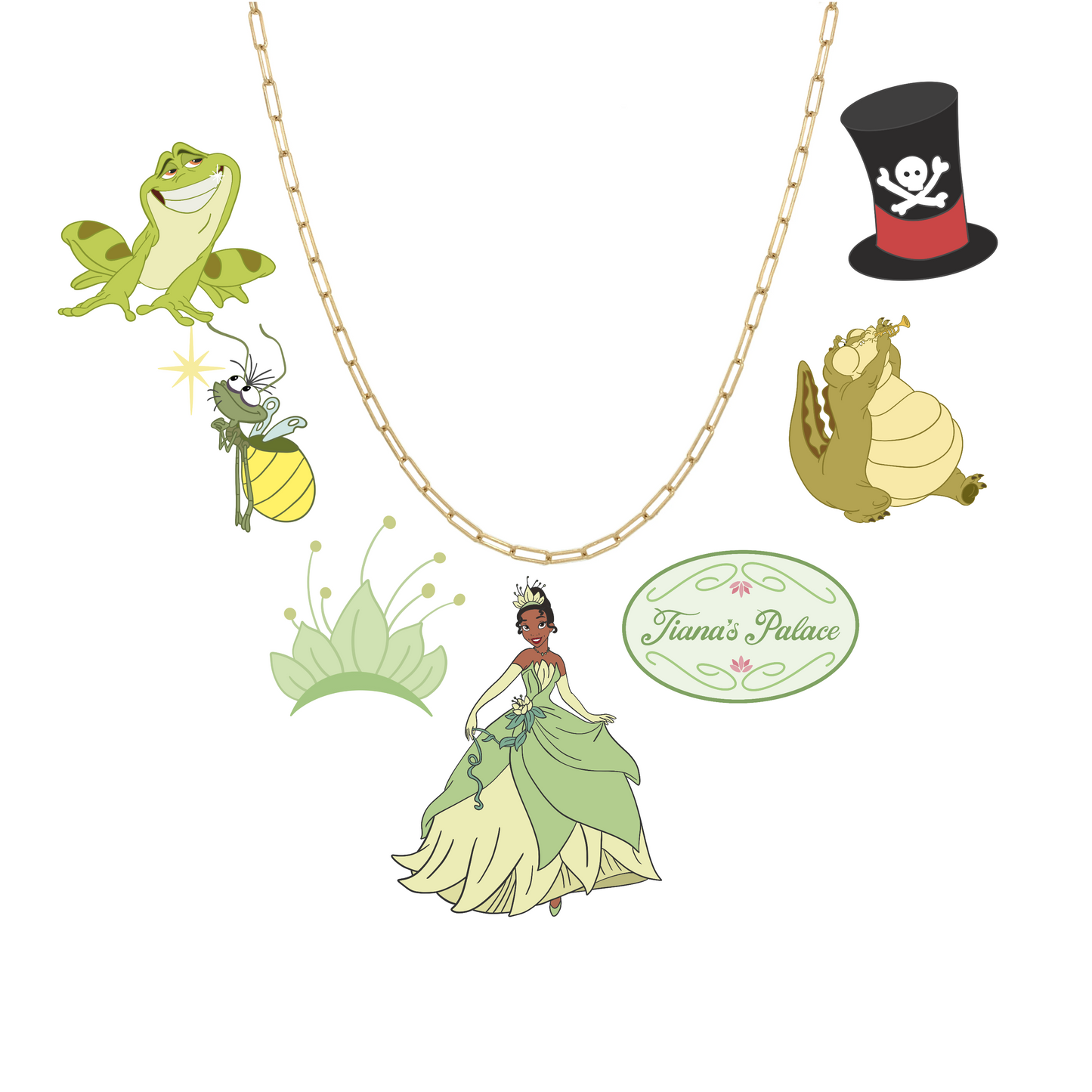 Bayou Princess Necklace/bracelet/keychain *PLEASE READ DESCRIPTION*