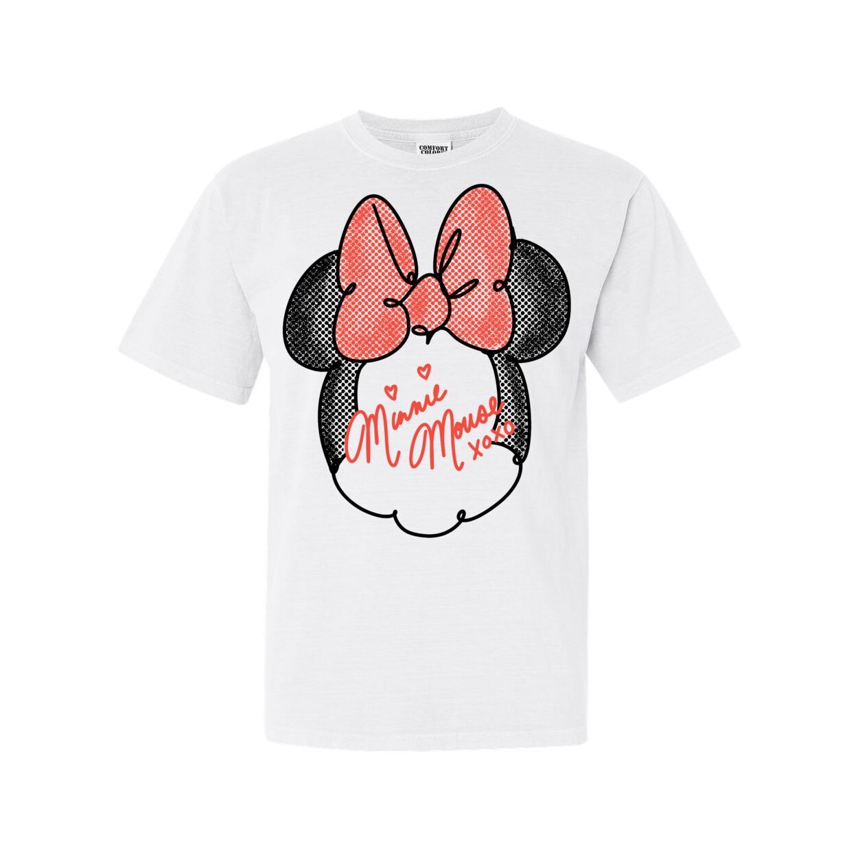Red Minnie Signature Comfort Colors Tee