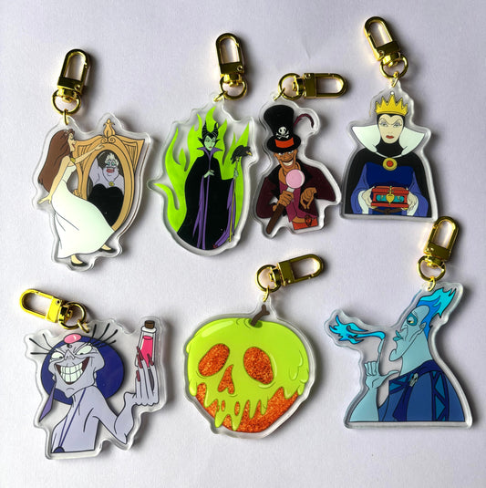 Villains Keychain