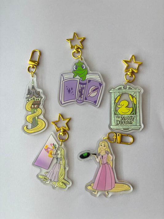 Tower Acrylic Keychains