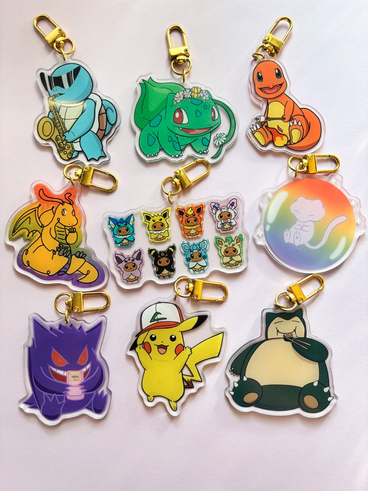 Pocket Monster Acrylic keychains