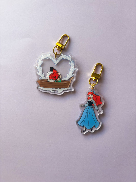 Princess Acrylic Keychains