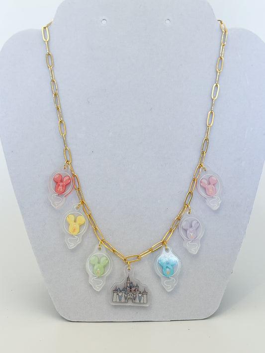 Balloon Charm Necklace