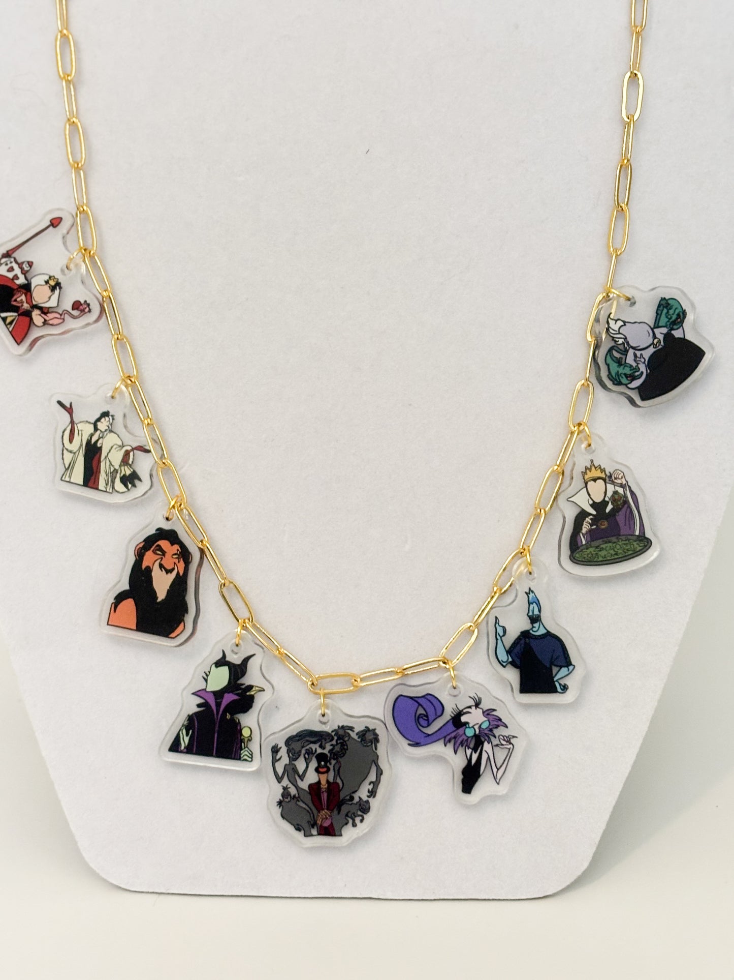 Villains Charm Necklace