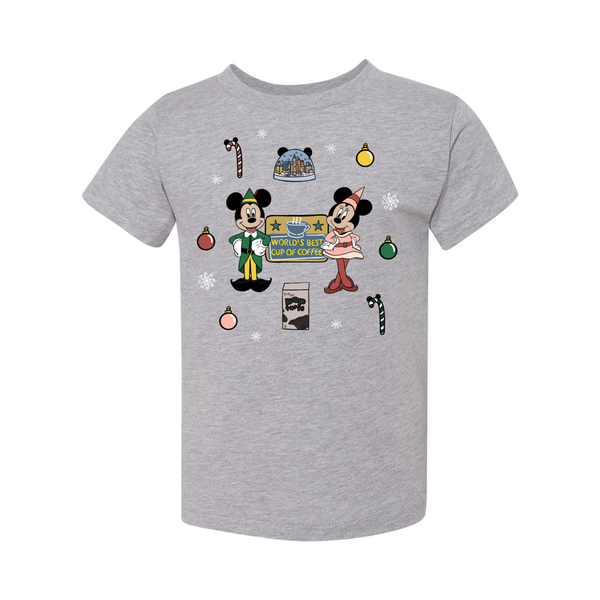 Mouse Elf Mashup Toddler Tee