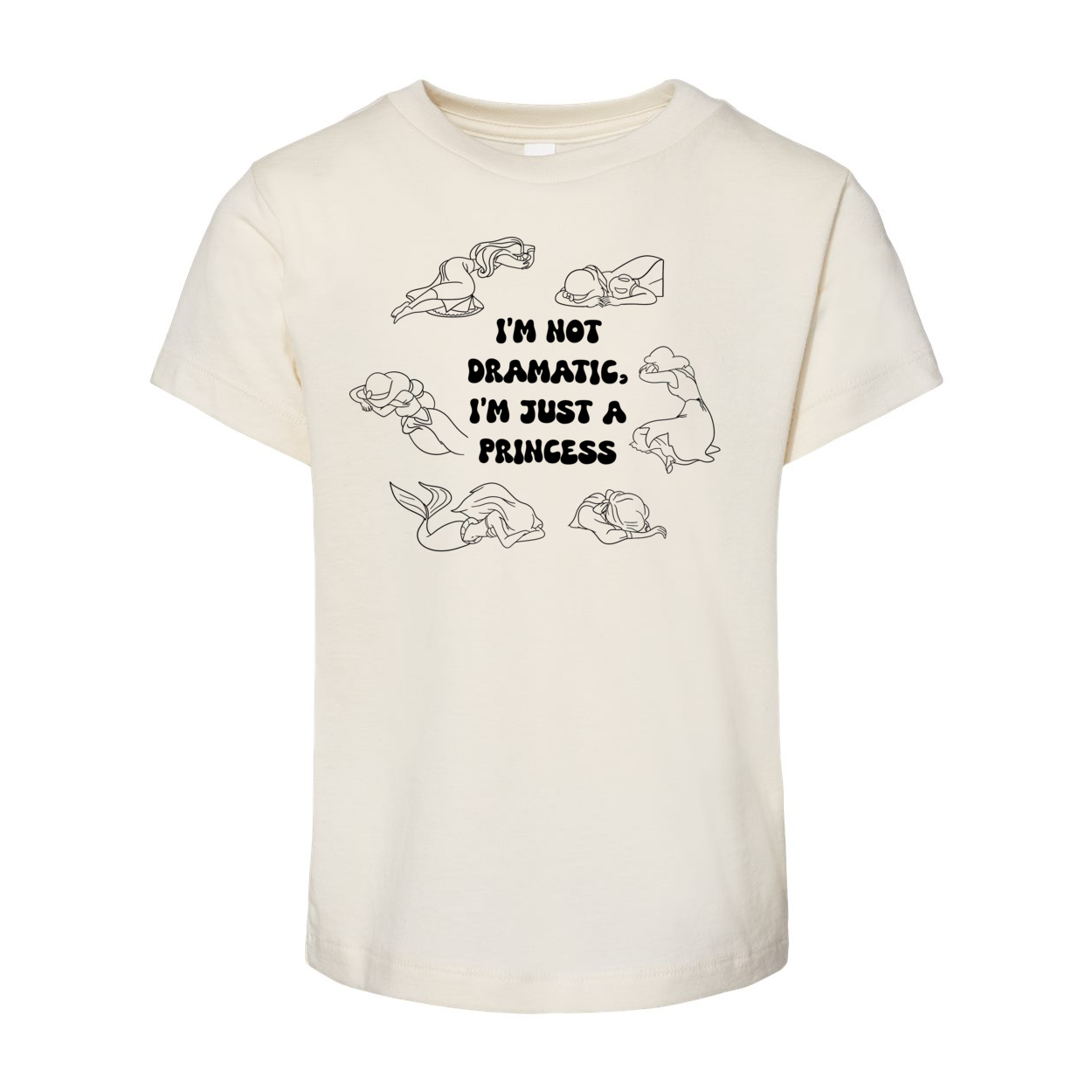 Dramatic Princess Toddler Tee