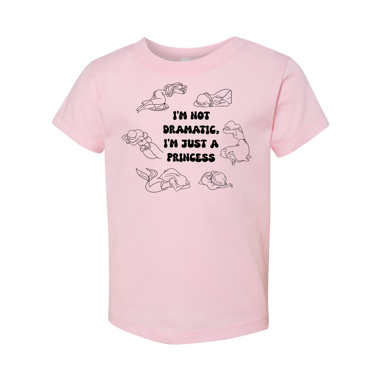 Dramatic Princess Toddler Tee