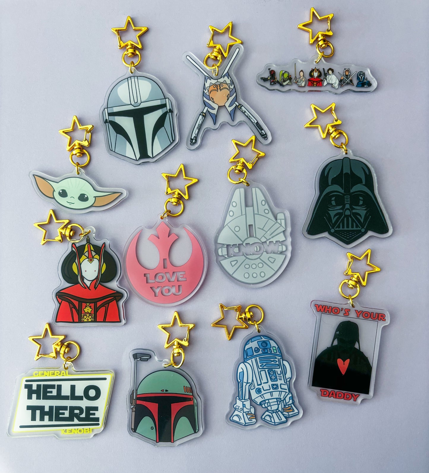 Space Wars Keychains