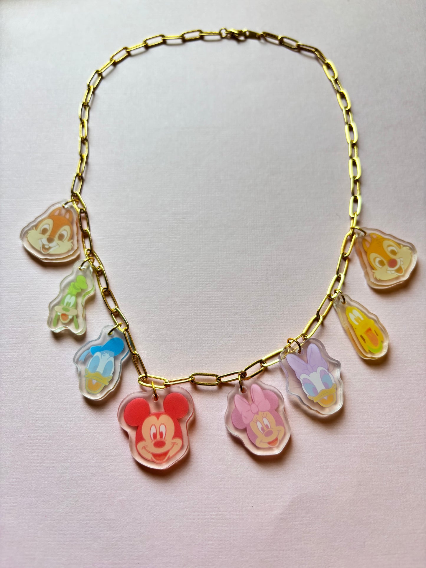 Mouse and Friends Charm Necklace