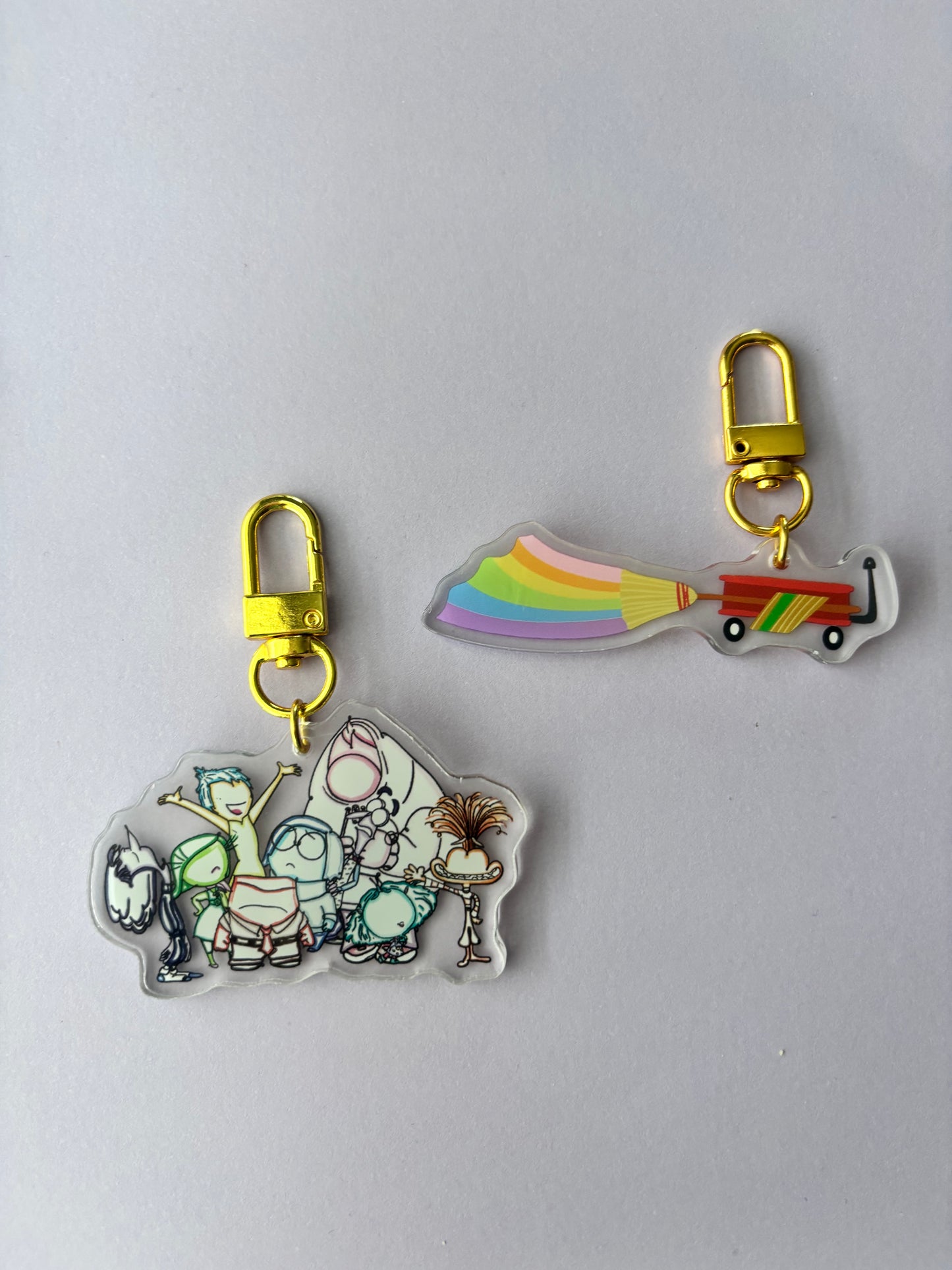 Pixar Keychains