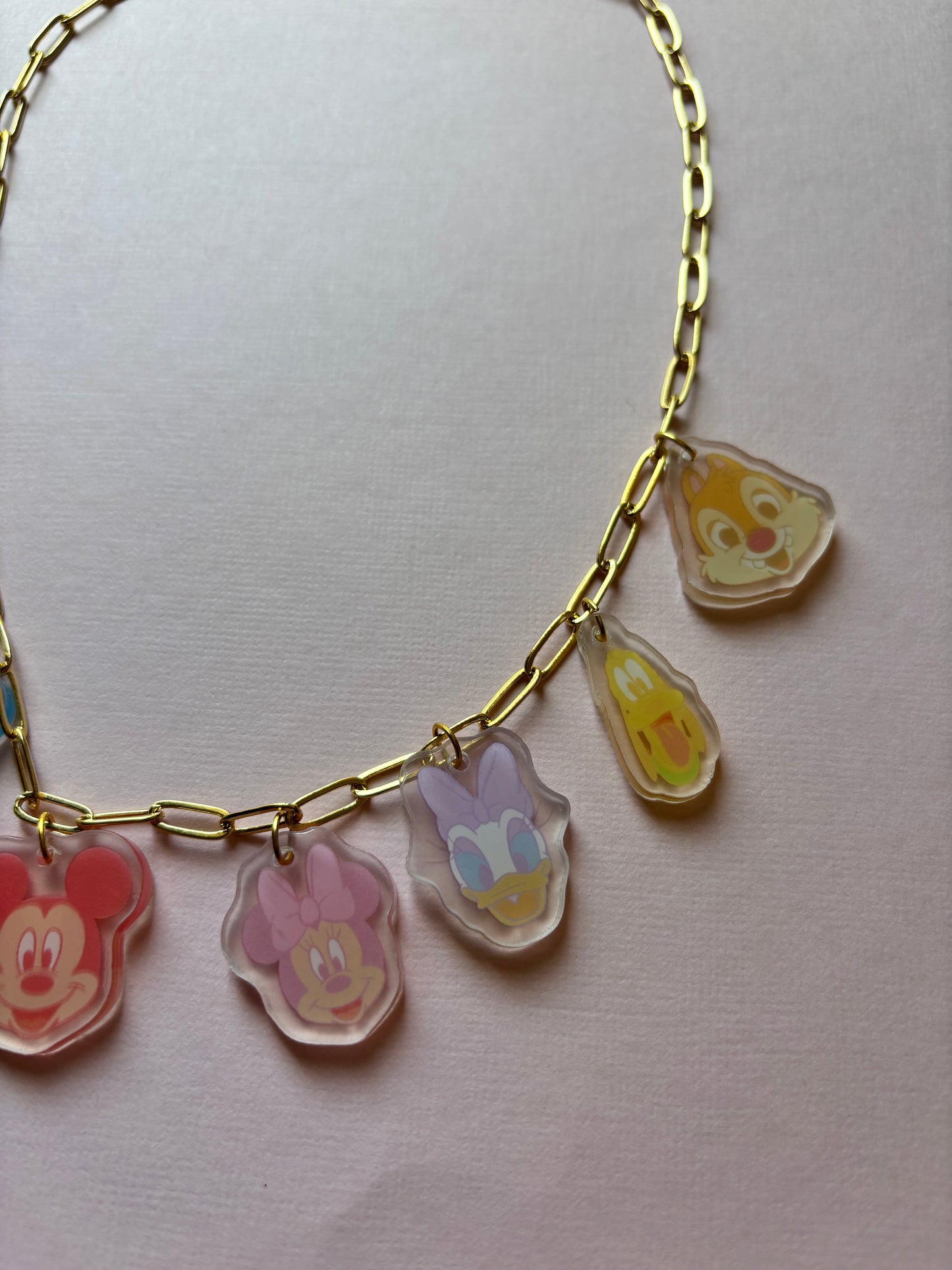Mouse and Friends Charm Necklace