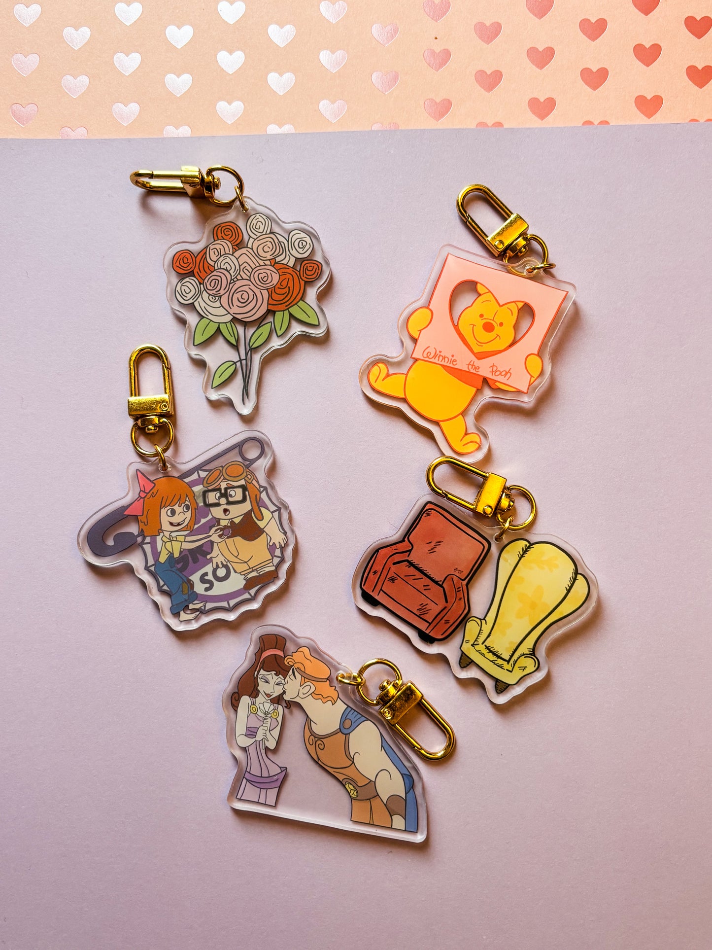 Valentines Keychains
