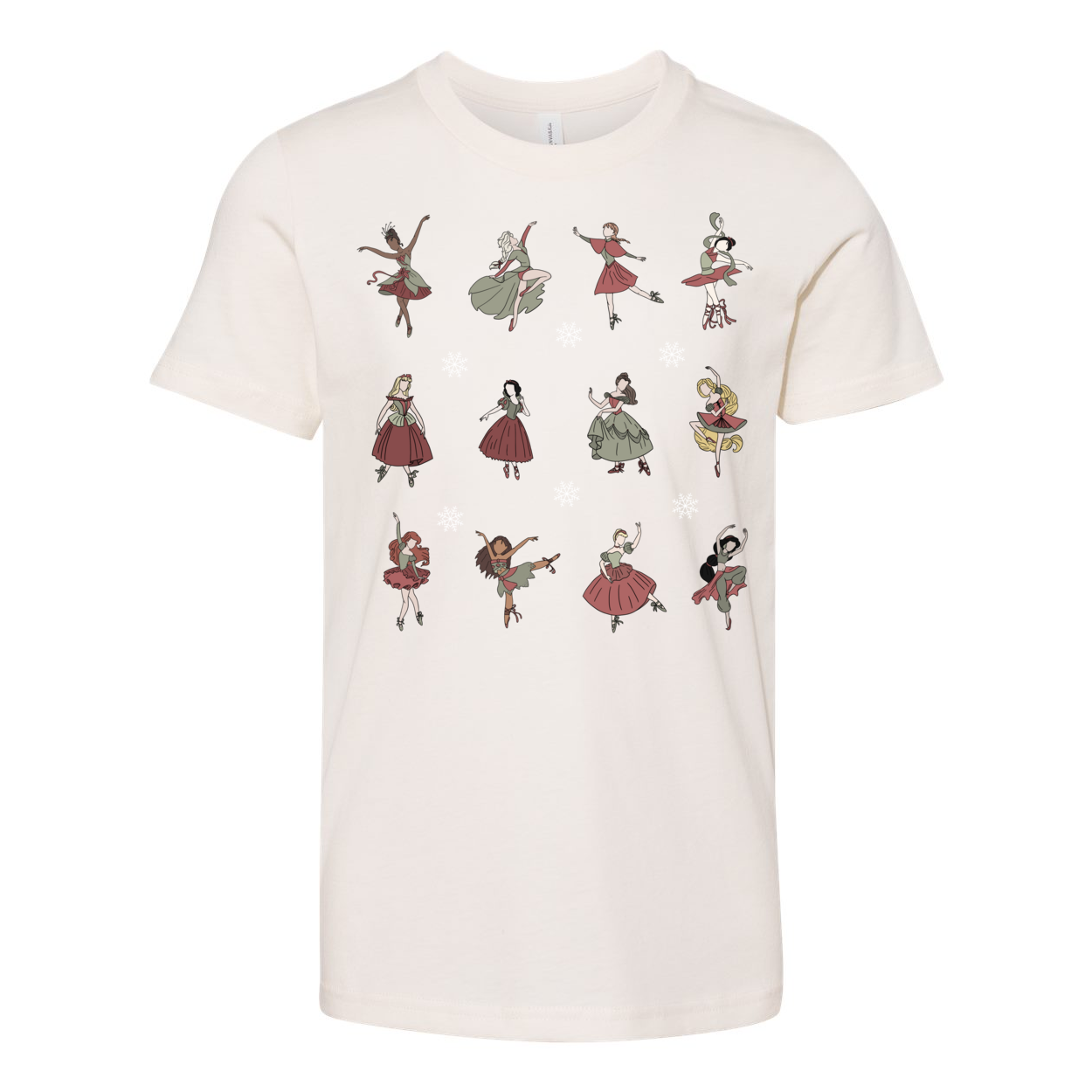 Christmas Ballerinas Youth Tee