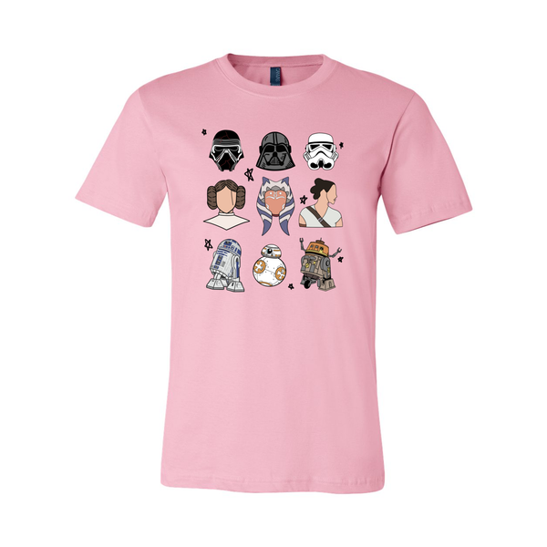 Wars Characters Unisex Tee