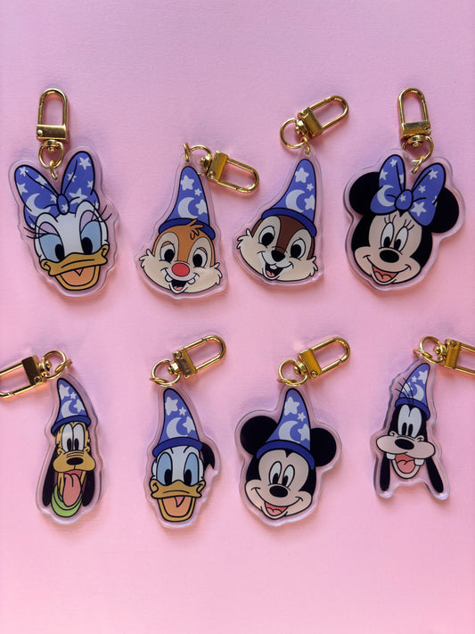 Sorcerer Acrylic Keychains