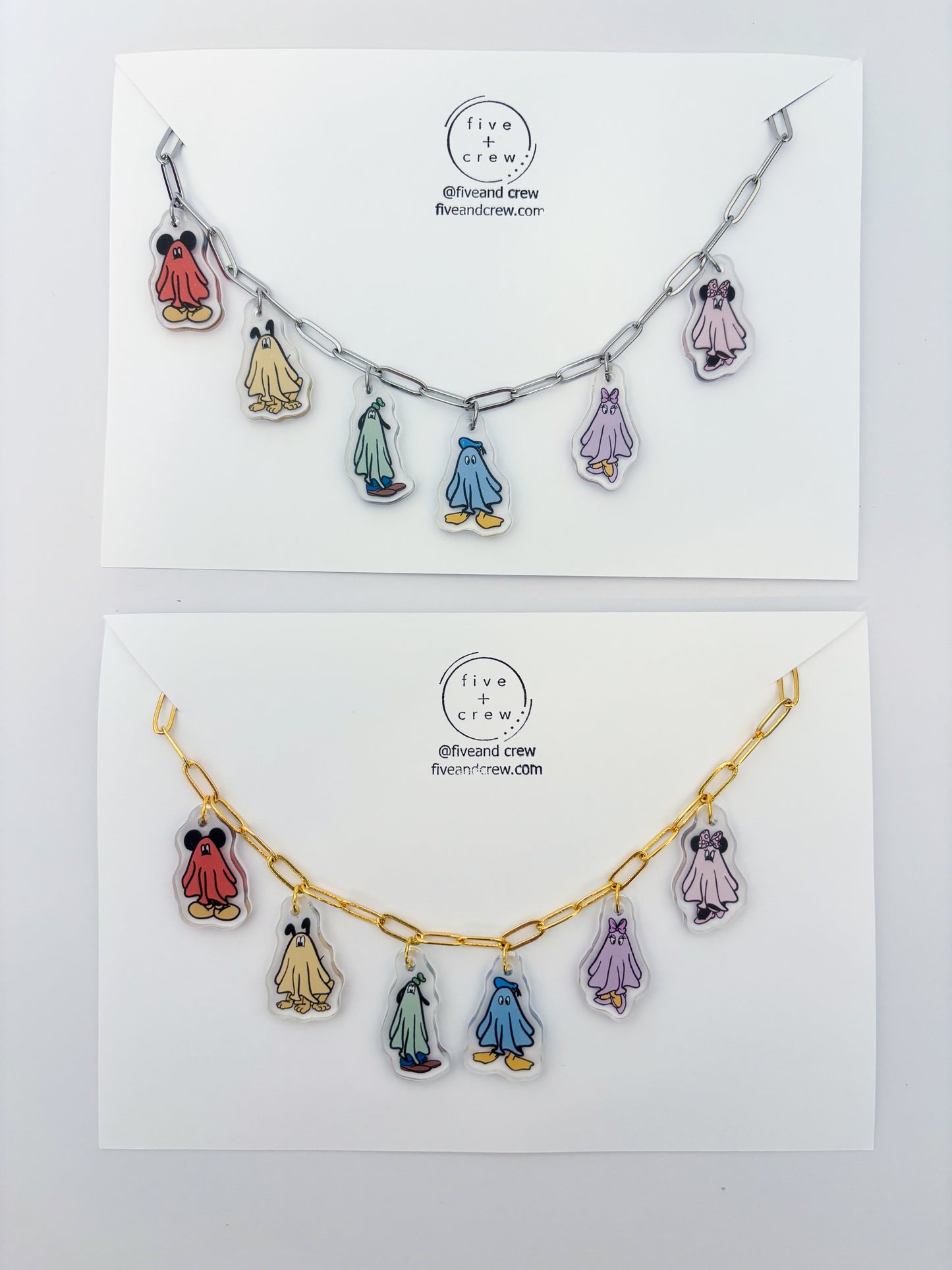 Sen 6 Ghosties Charm Necklace