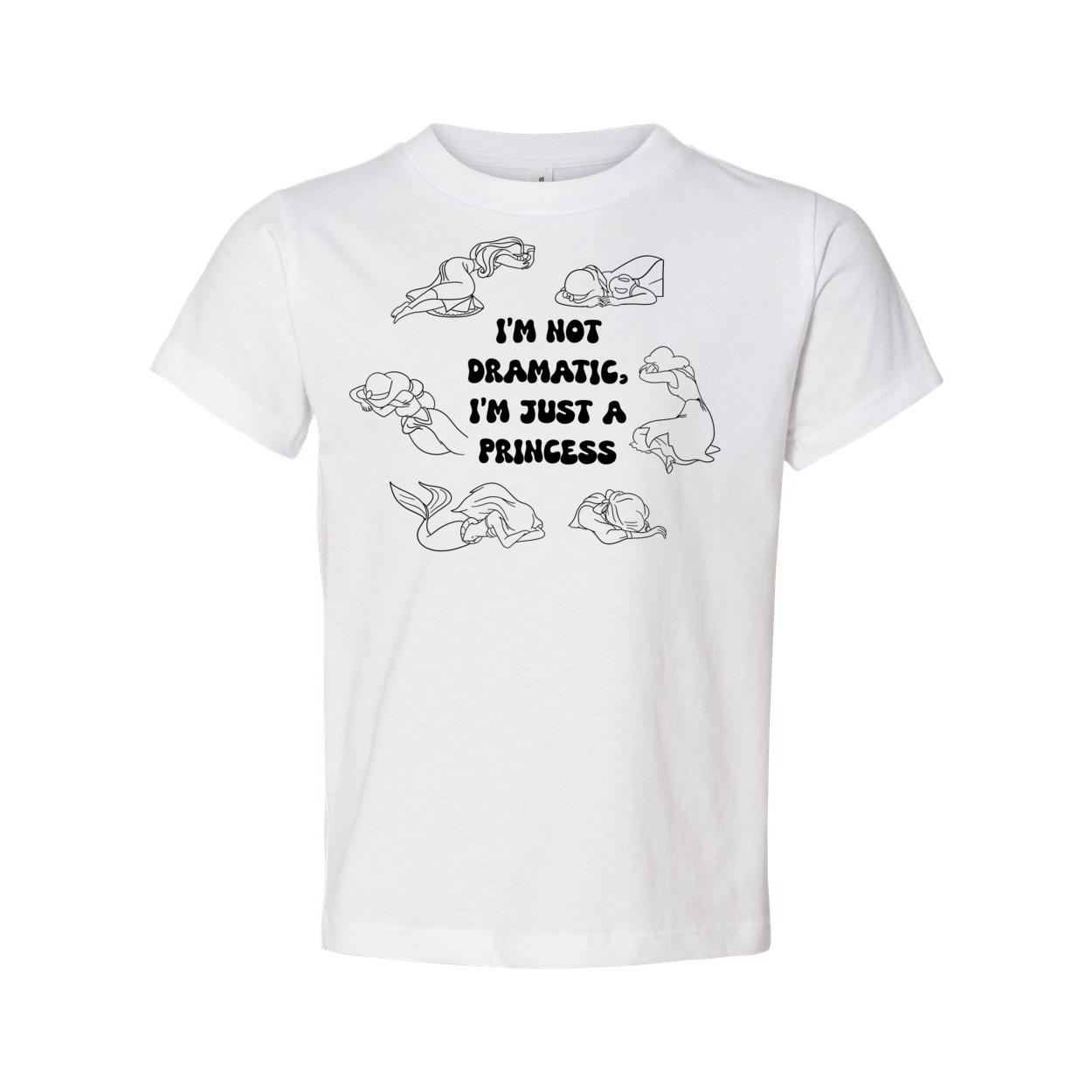 Dramatic Princess Toddler Tee