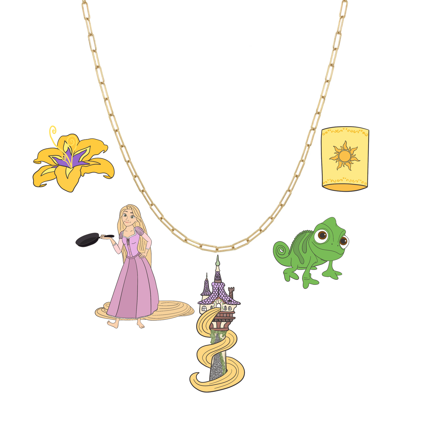 Tower Princess Necklace/bracelet/keychain *PLEASE READ DESCRIPTION*