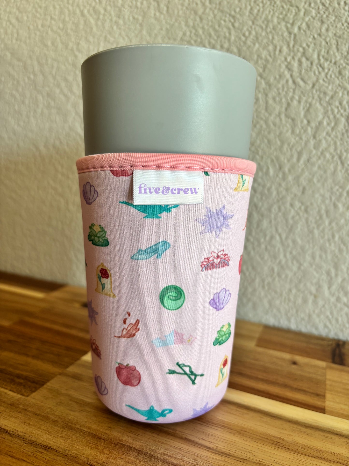 Princess Icons Cup Sleeve