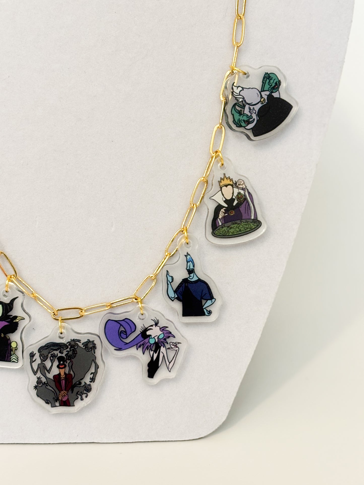 Villains Charm Necklace