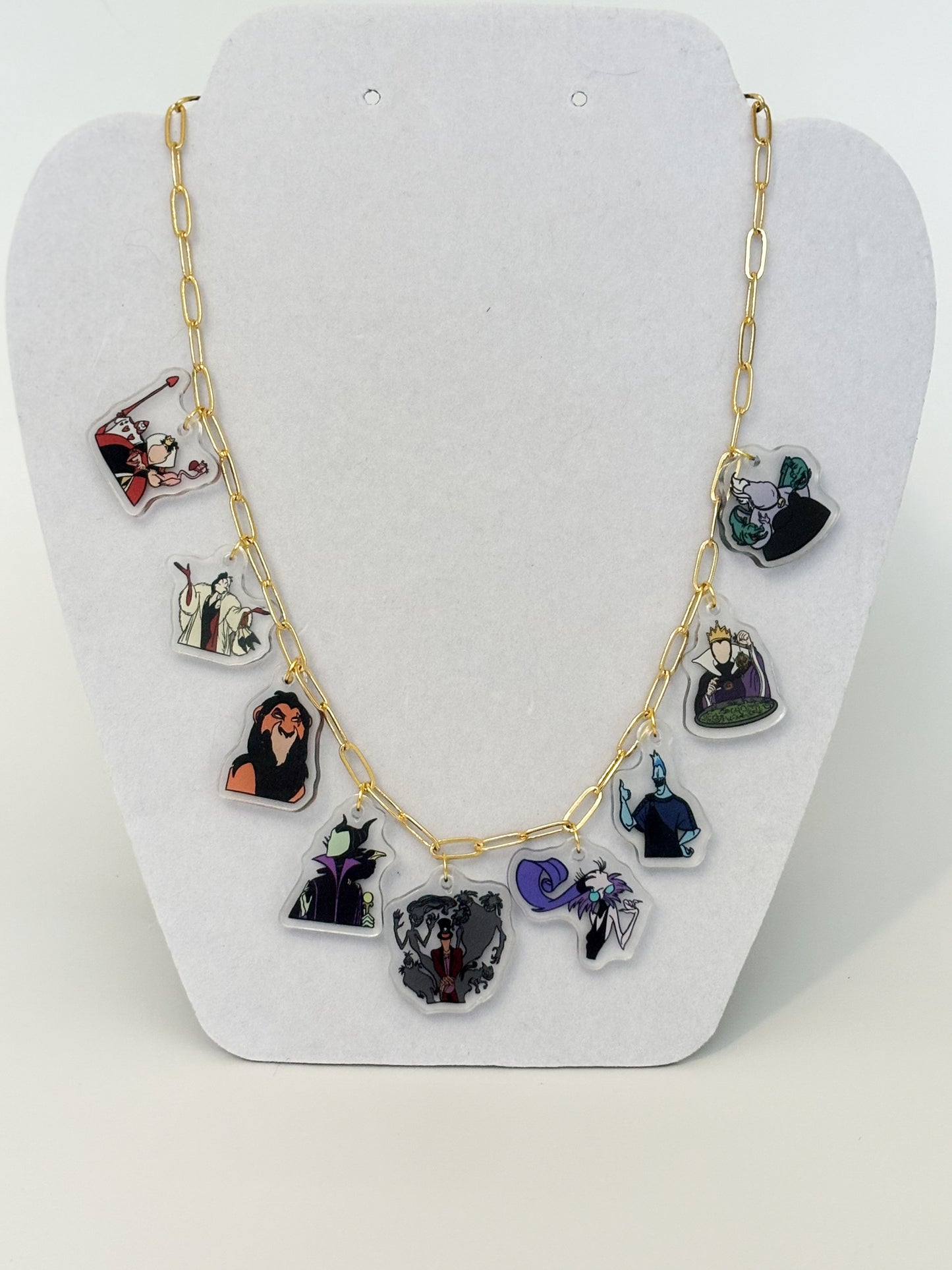 Villains Charm Necklace