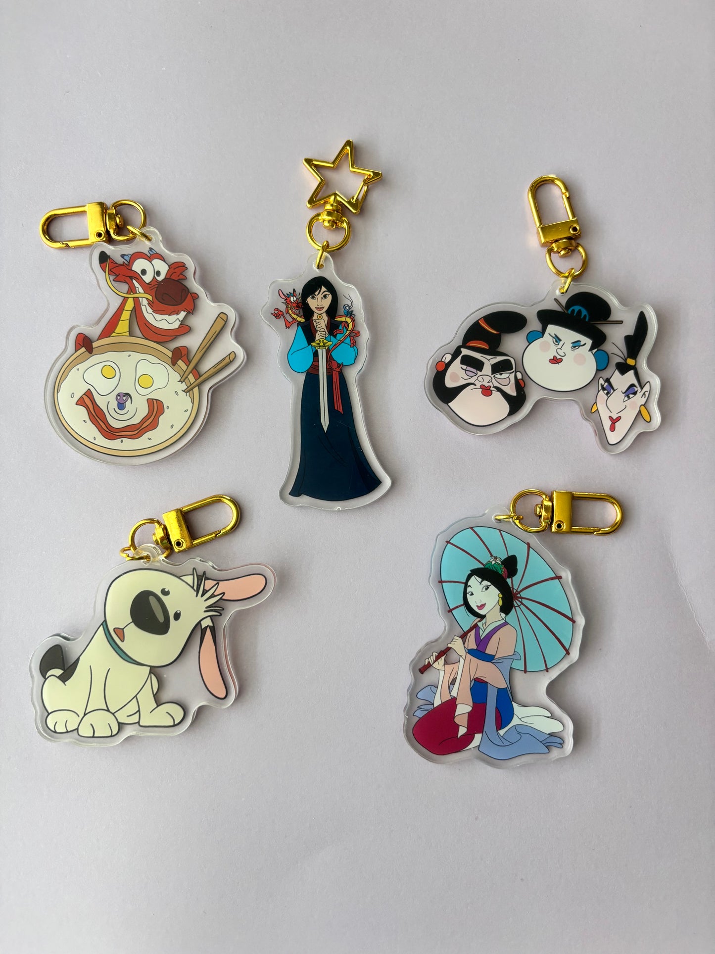 Warrior Princess Acrylic Keychains