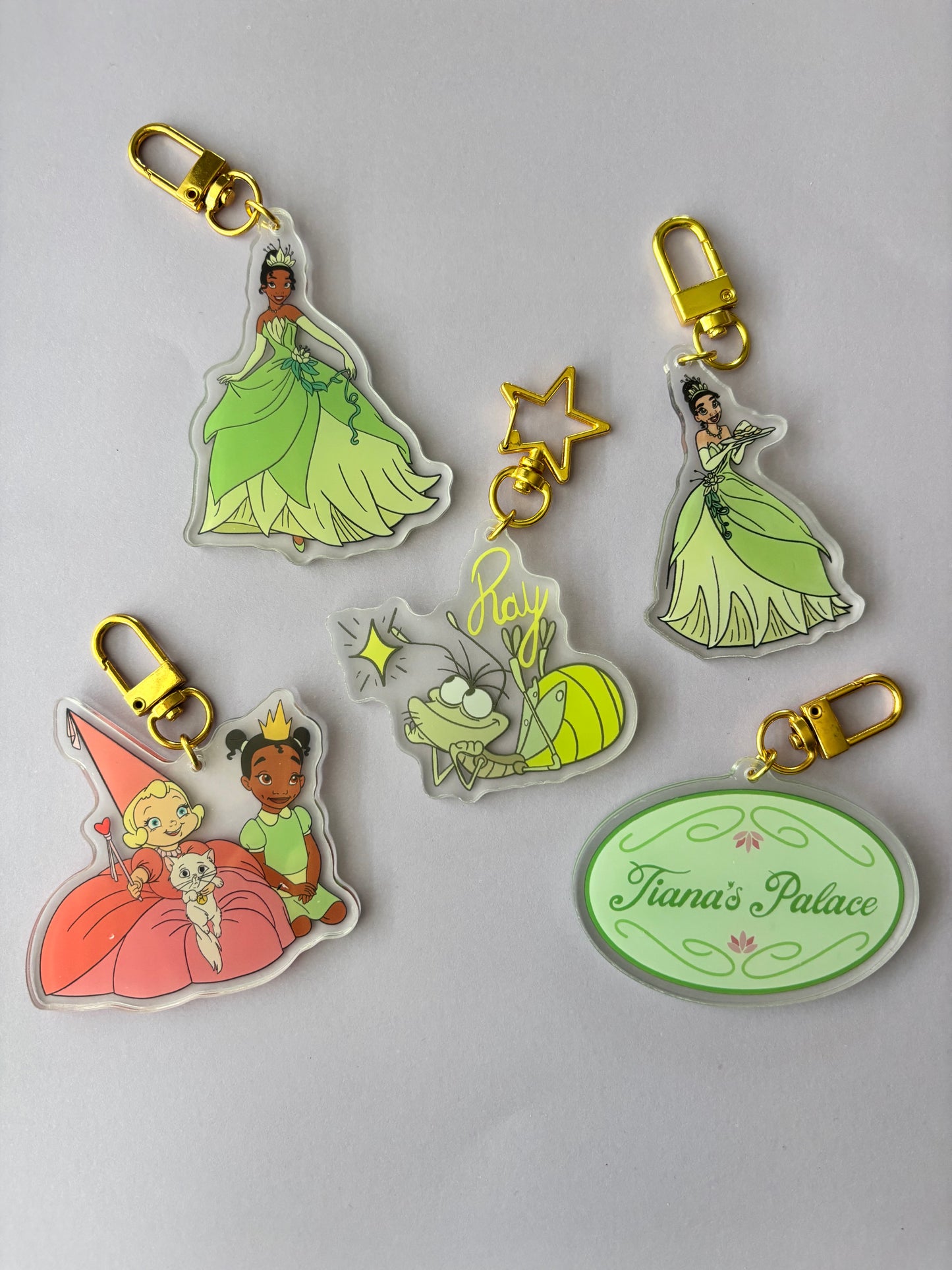 Bayou Princess Acrylic Keychains