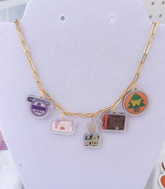 Up Charm Necklace