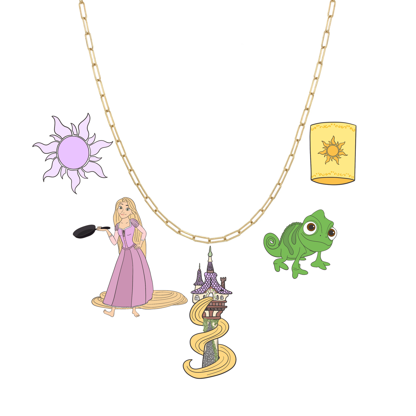 Tower Princess Necklace/bracelet/keychain *PLEASE READ DESCRIPTION*