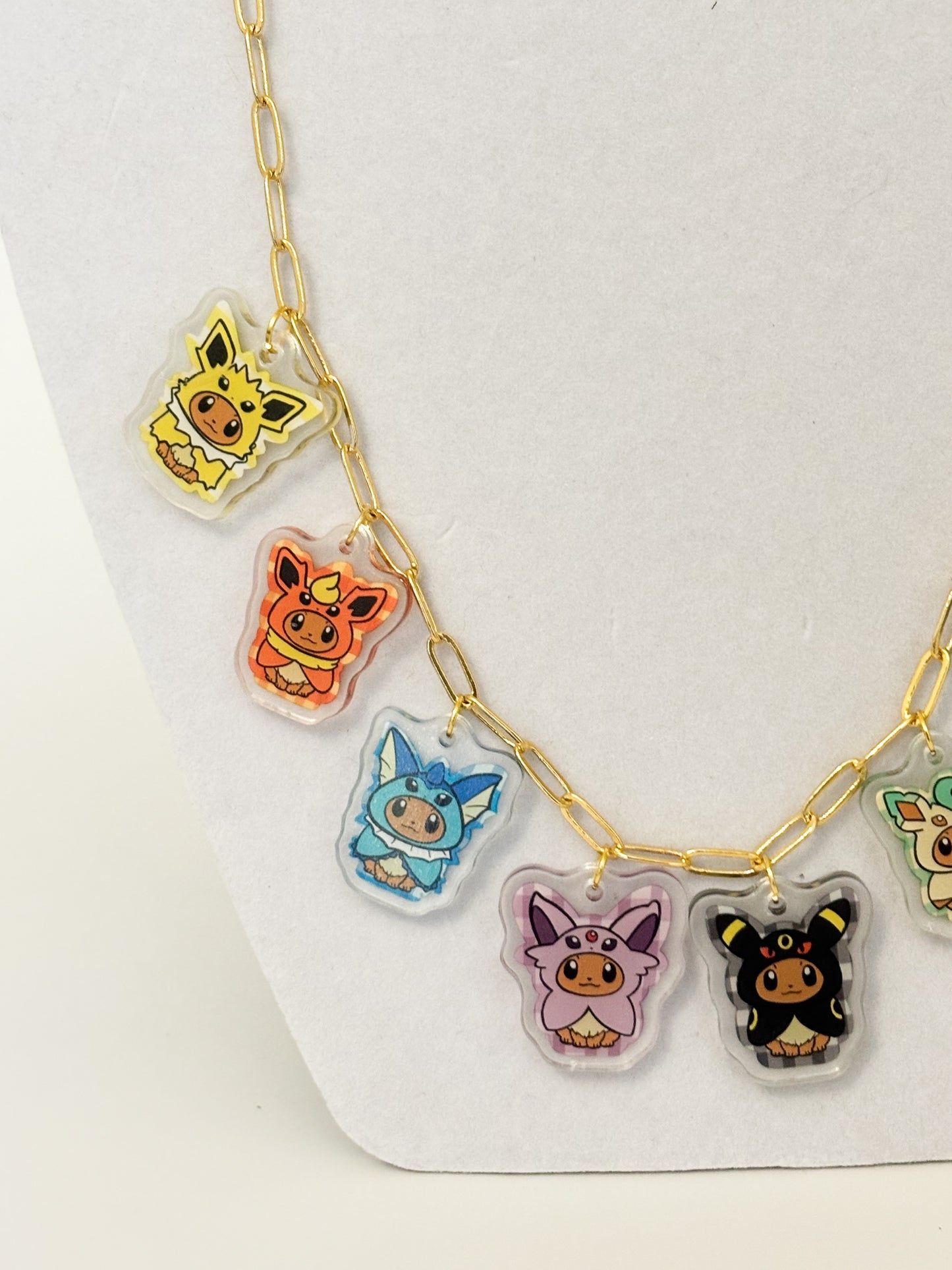 Eeveelutions Charm Necklace