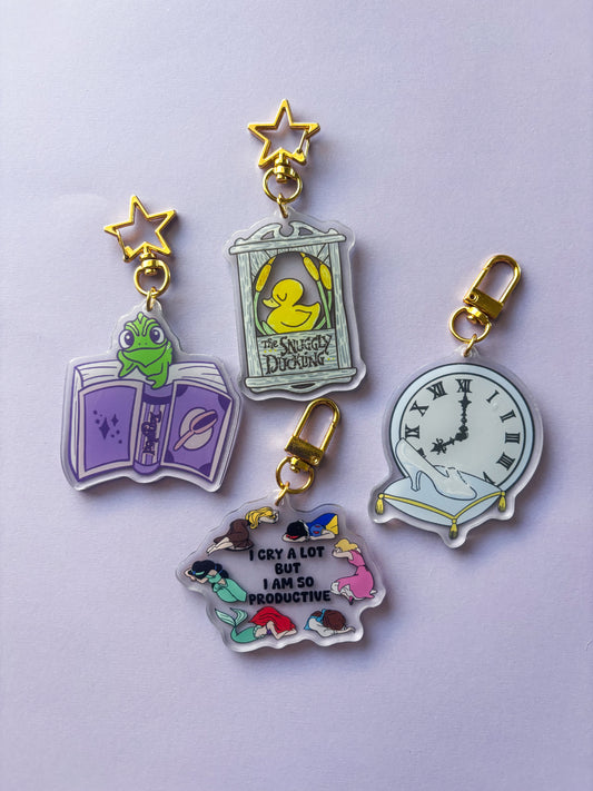 Princess Acrylic Keychains