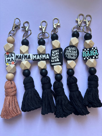 Anti-Social Moms Club Keychain