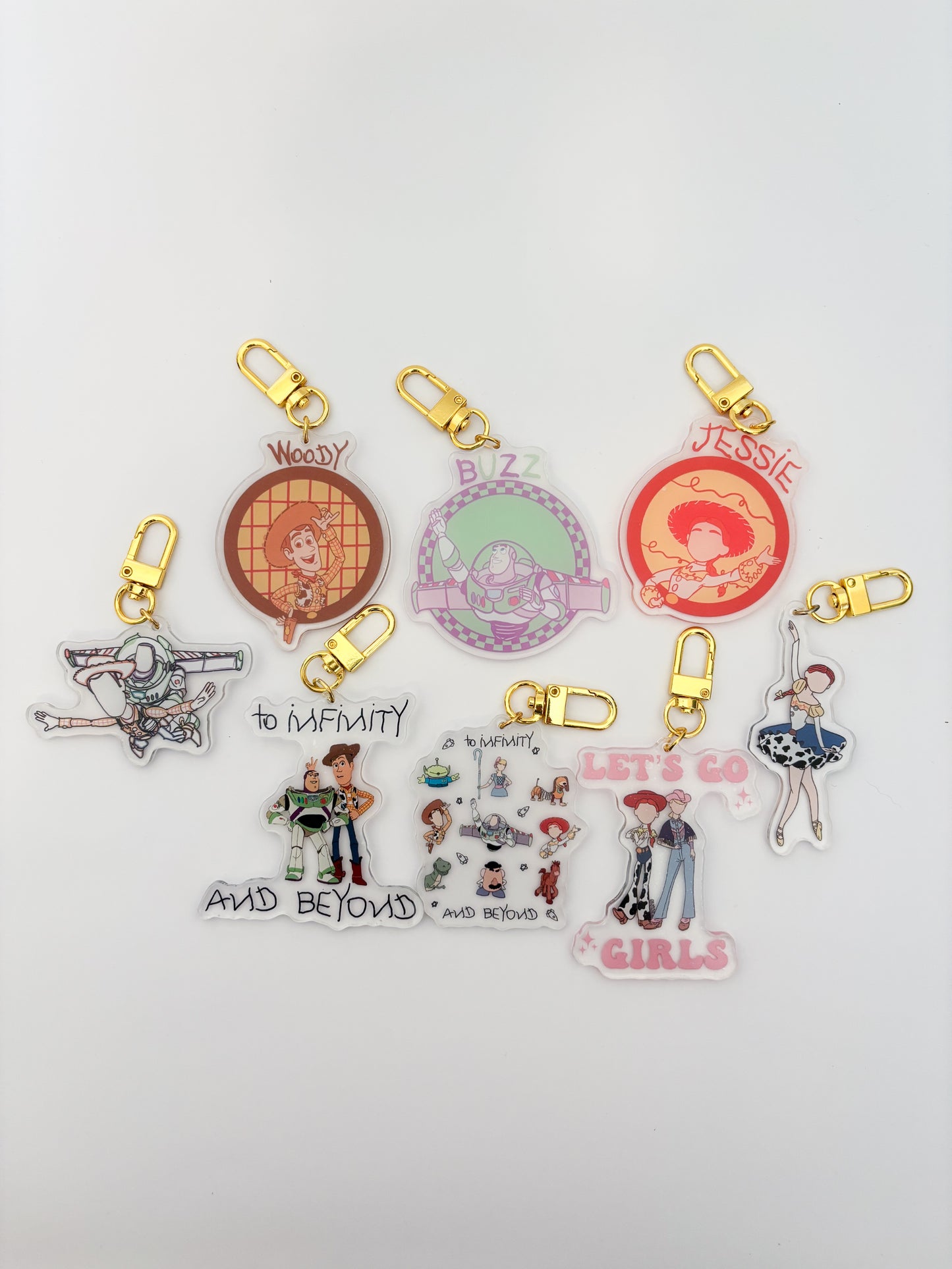 Toy Story Acrylic Keychain