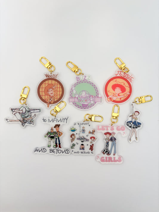 Toy Story Acrylic Keychain