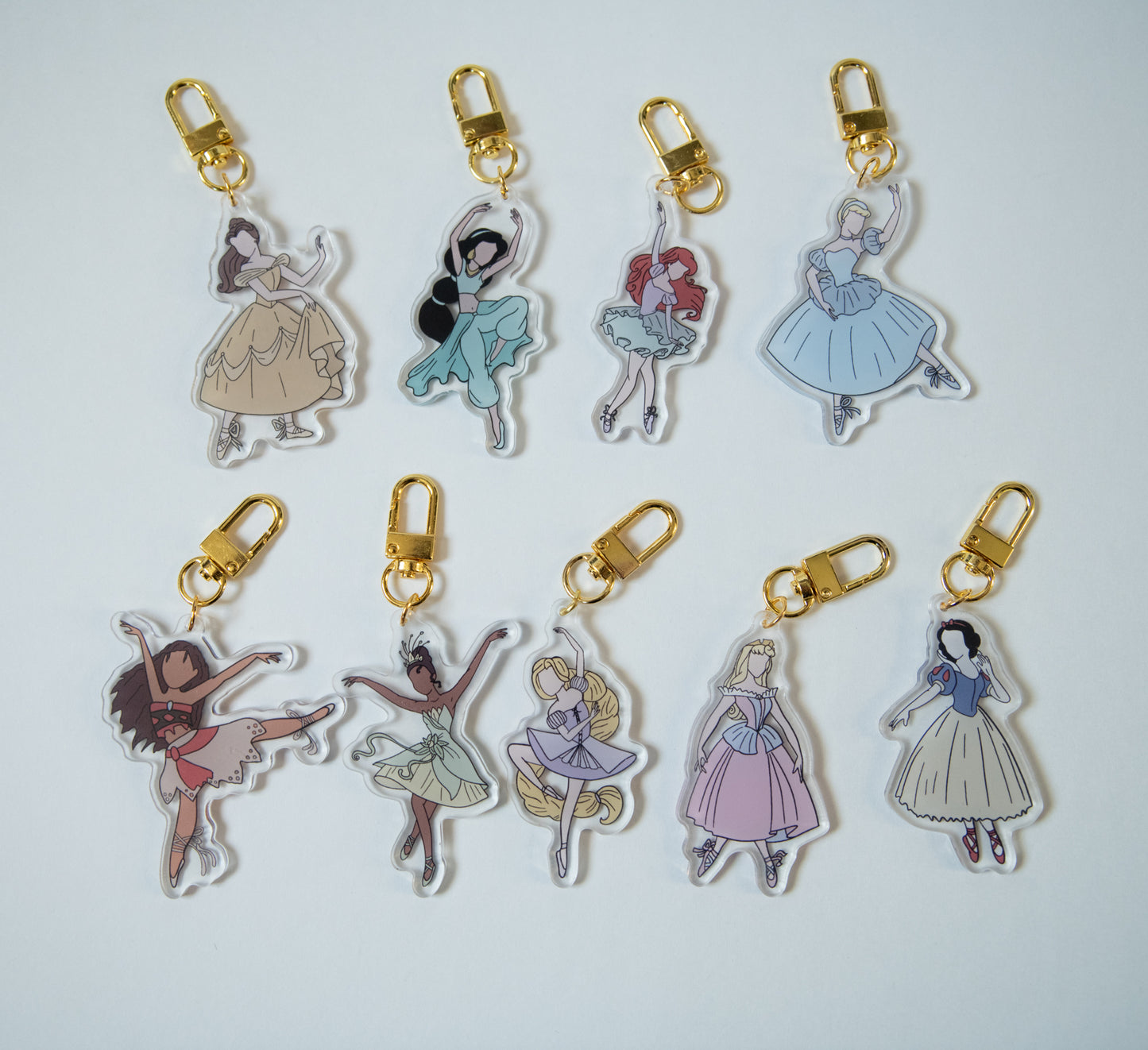 Ballerina Keychain