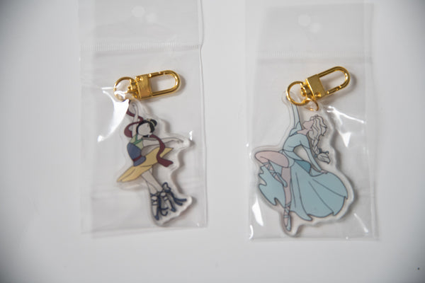 Ballerina Keychain