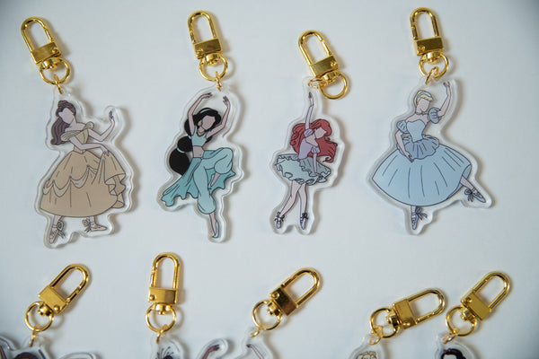 Ballerina Keychain