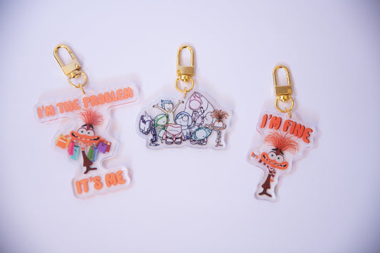 Emotions Keychains