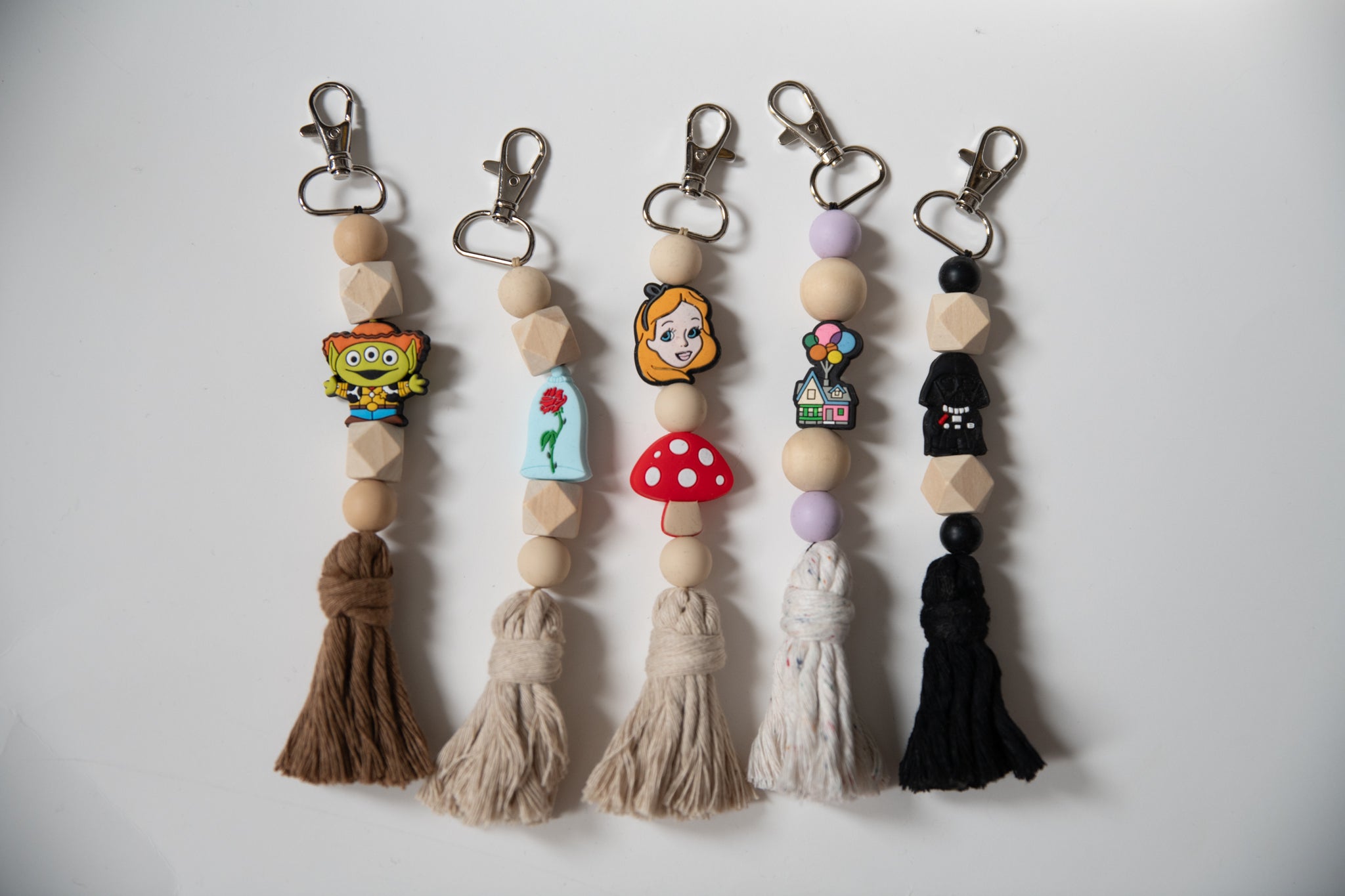 Focal Bead Keychains