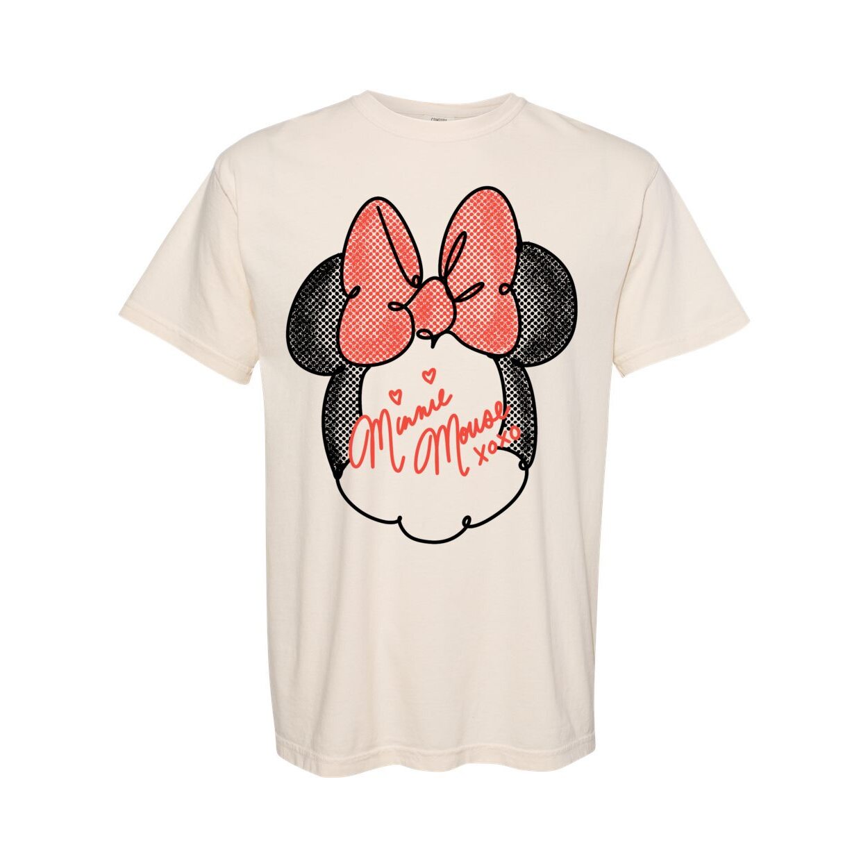Red Minnie Signature Comfort Colors Tee