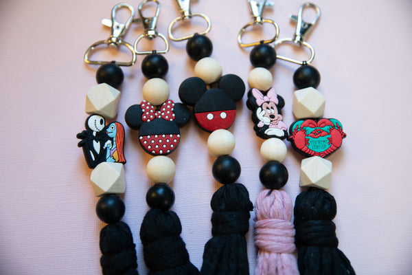 Focal Bead Keychains