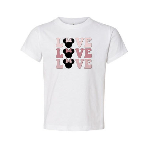 Minnie Love Toddler Tee