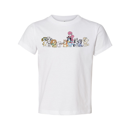 Bluey + the Gals Toddler Tee