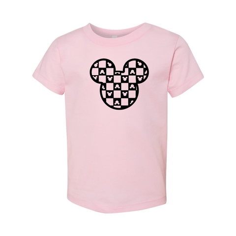 Mickey Check Toddler Tee