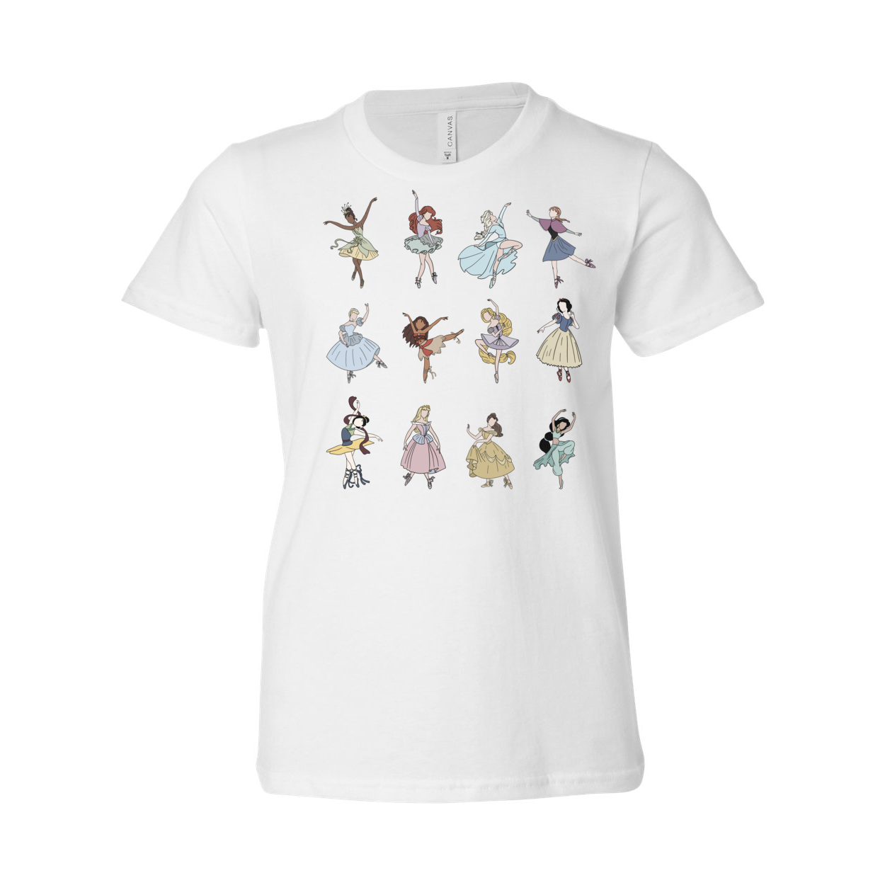 Youth Princess Ballerina Tee