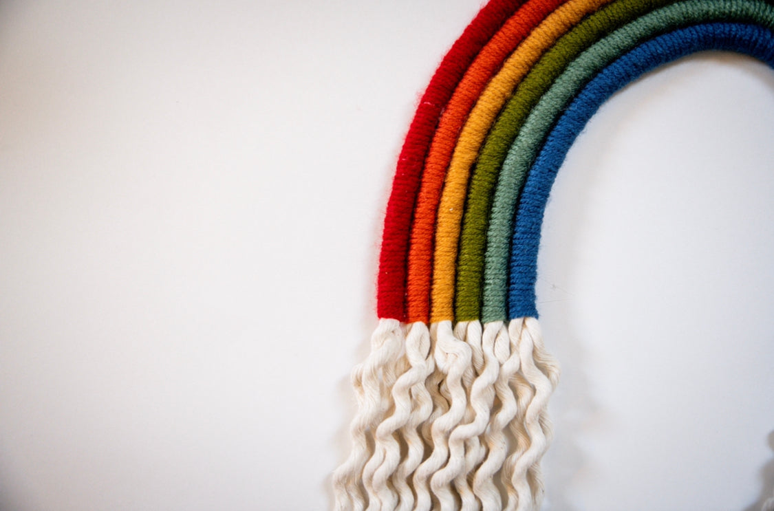 Giant Rainbow Wall Hanging