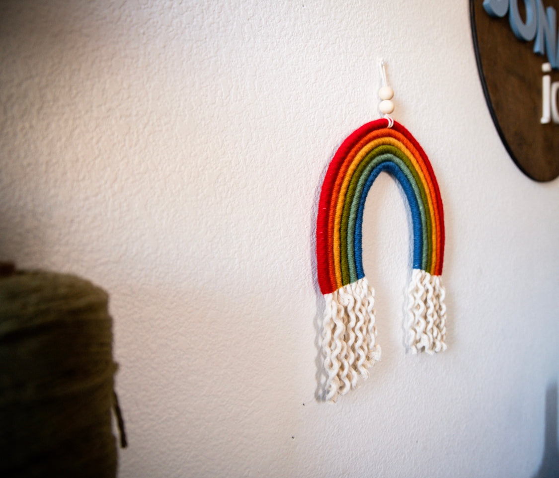 Giant Rainbow Wall Hanging